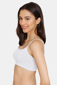 Zivame Girls Double Layered Non Wired Full Coverage Slip-on Beginner Bra (Pack of 2) - Multicolor — thumbnail 2